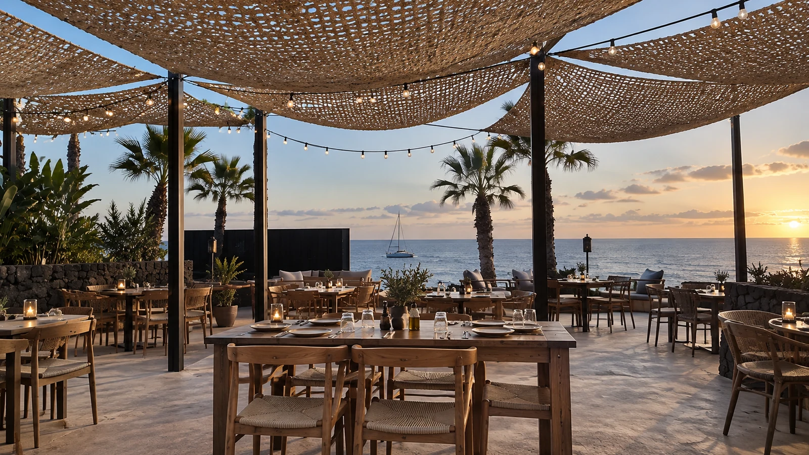 Terrace at Eulenspiegel Tenerife